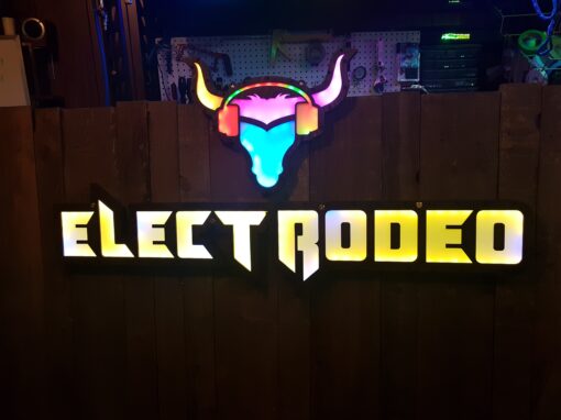 Electrodeo Stage Sign