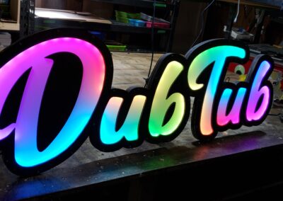 Dub Tub LED Sign
