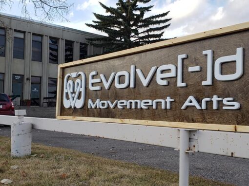 Evolved Movement Arts Sign